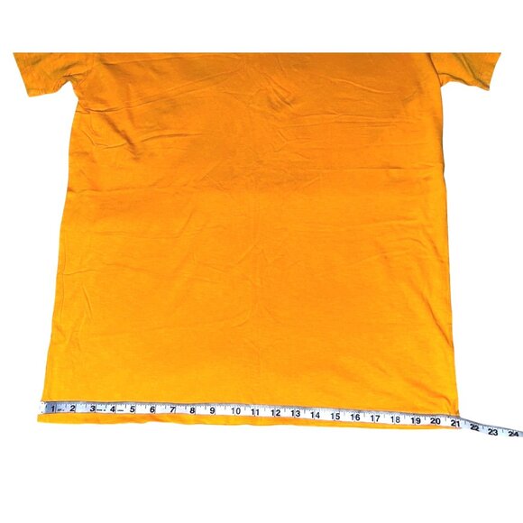 Aerie Womens V-Neck T-Shirt In Orange Sz XS Womens Oversized T Shirt - Picture 10 of 15